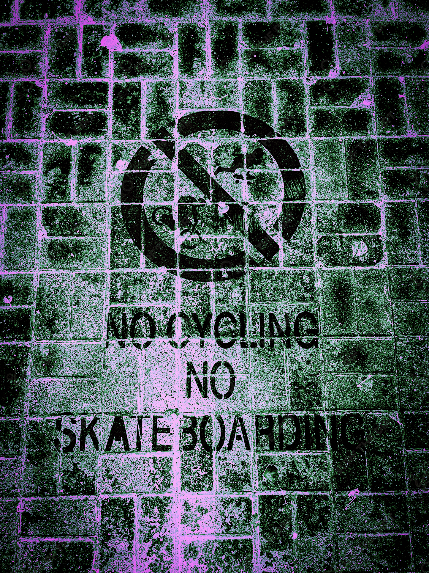 no cycling watermark image