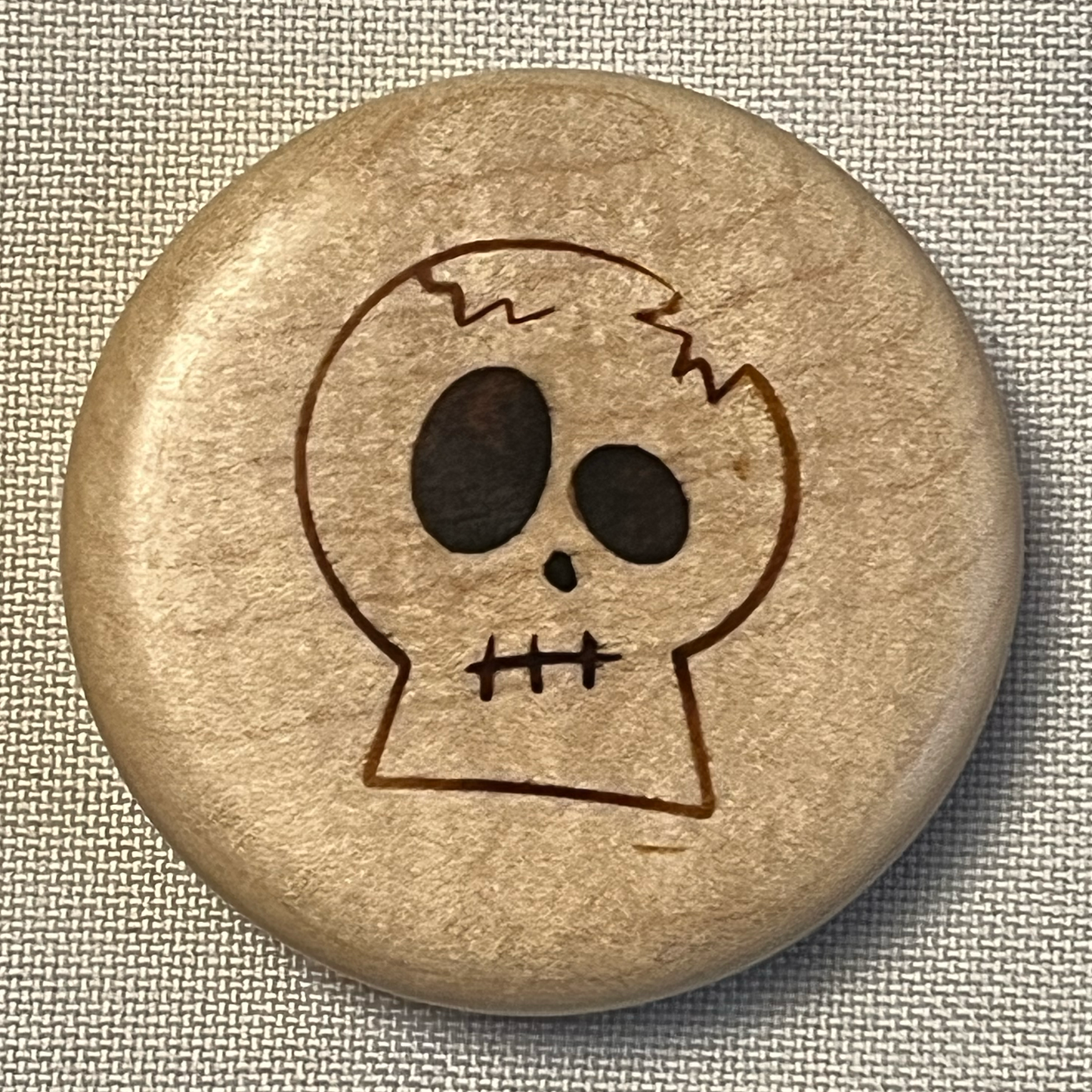 bottle opener maple with skull logo